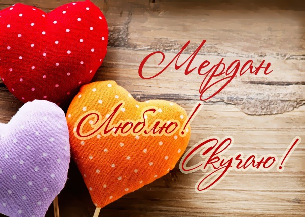 Люблю! Скучаю! Мердан