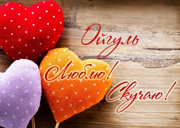 Люблю! Скучаю! Ойгуль