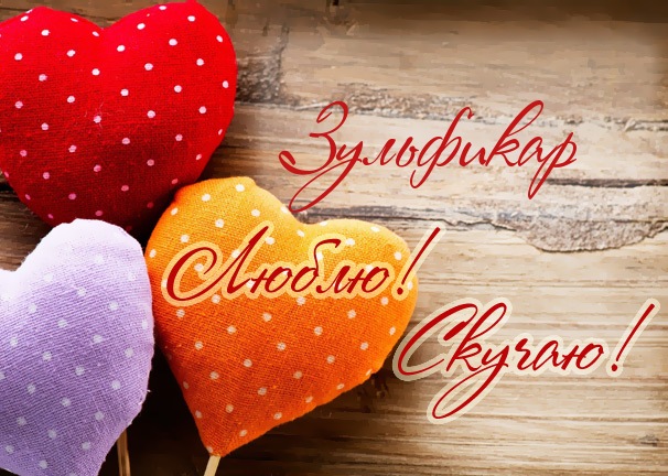 Люблю! Скучаю! Зульфикар