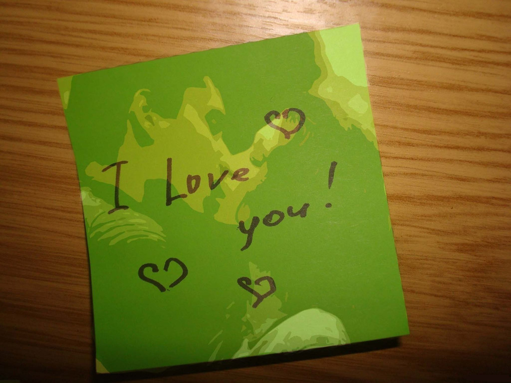 I love you